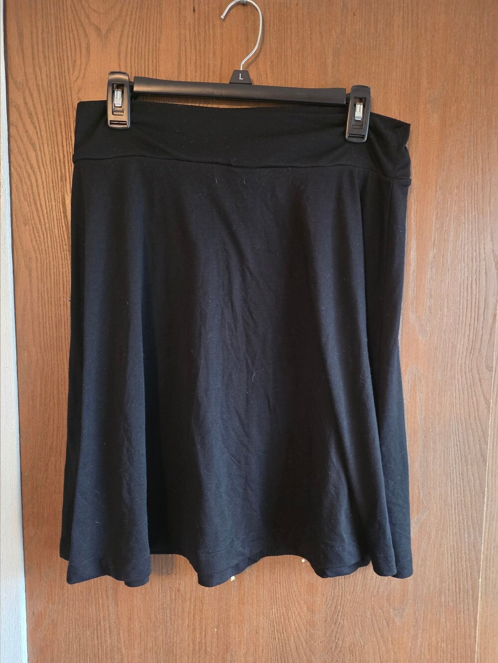 Black A-Line Women's Skirt *Size Medium*